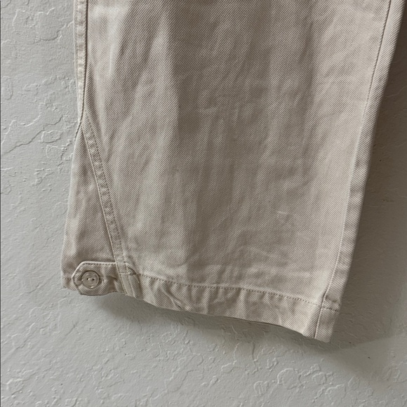 Young Fabulous & Broke Cream Tan Cargo Straight Leg Pants Medium - Picture 3 of 6